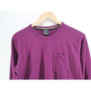 Nike long sleeve shirt large purple thick crew neck